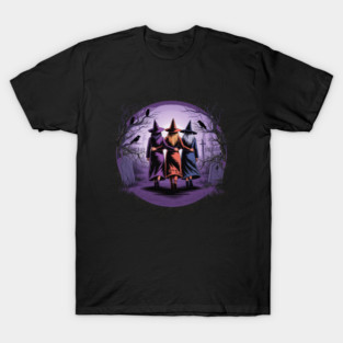 Witchy Vibes Girls Trip Witches T-Shirt