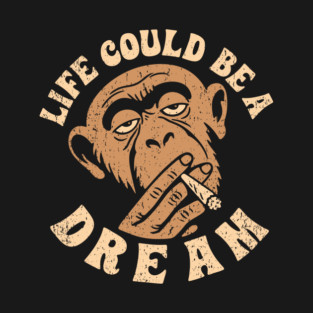 Life Could Be A Dream Trippy Stoned Vibes T-Shirt