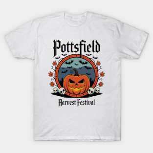 POTTSFIELD HARVEST FESTIVAL - PUMPKIN LOGO T-Shirt