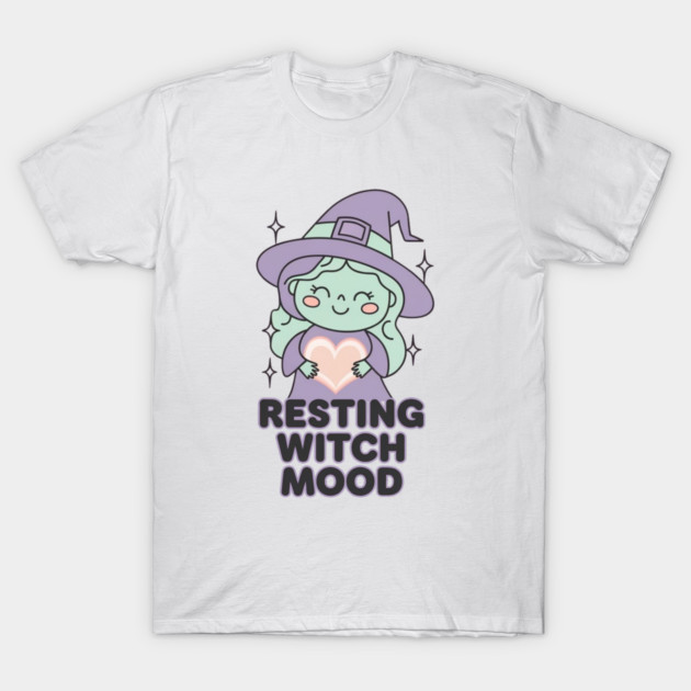 Resting Witch Mood T-Shirt by Fauzi's Store