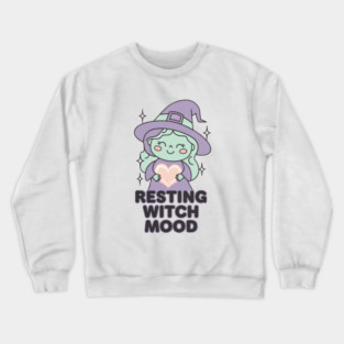 Resting Witch Mood Crewneck Sweatshirt