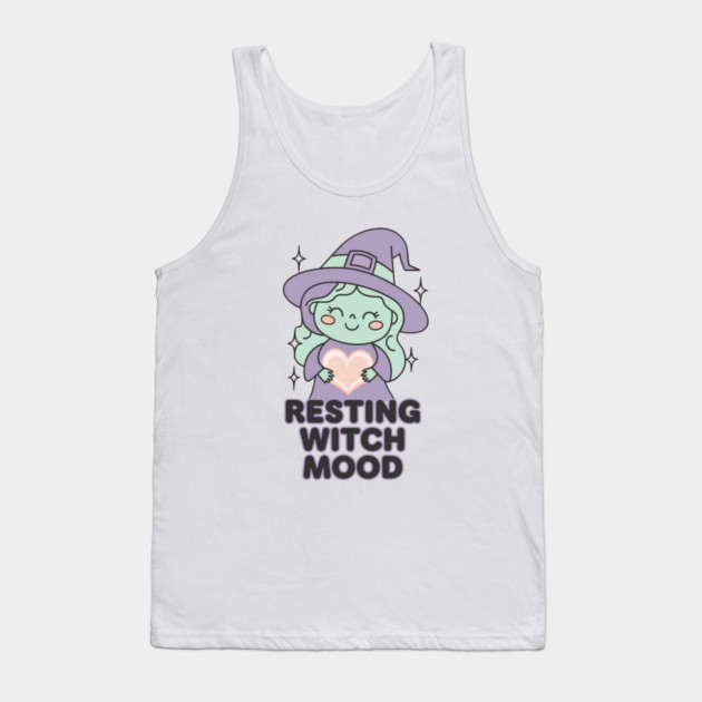 Resting Witch Mood Tank Top by Fauzi's Store
