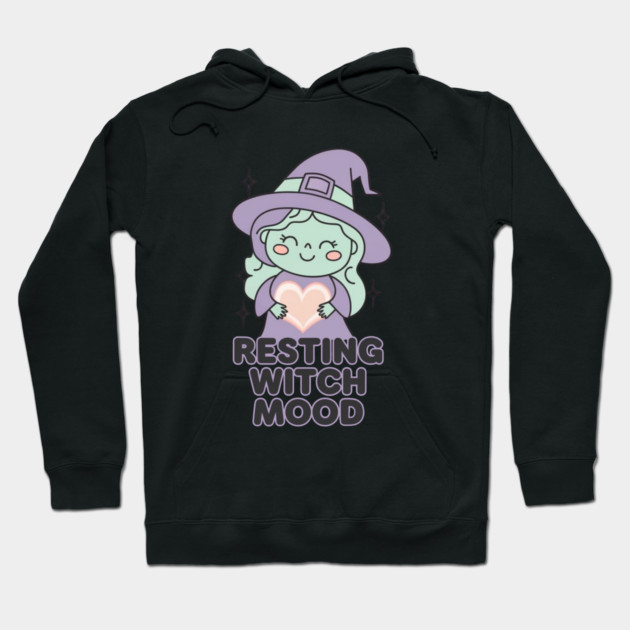 Resting Witch Mood Hoodie by Fauzi's Store