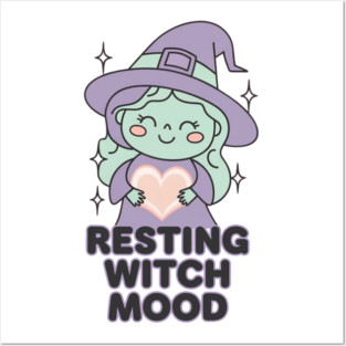 Resting Witch Mood Posters and Art