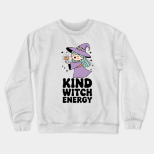 Kind Witch Energy Crewneck Sweatshirt