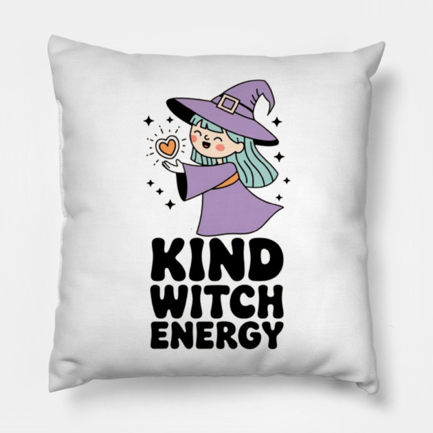 Kind Witch Energy Pillow by Fauzi's Store