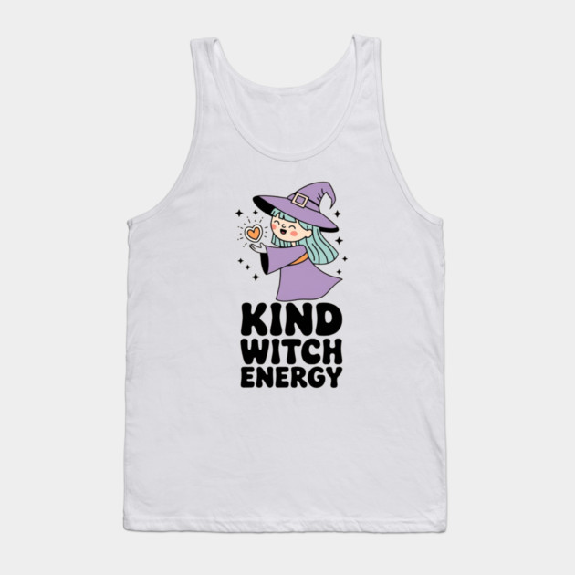 Kind Witch Energy Tank Top by Fauzi's Store