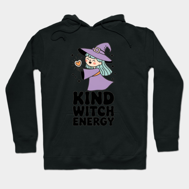 Kind Witch Energy Hoodie by Fauzi's Store
