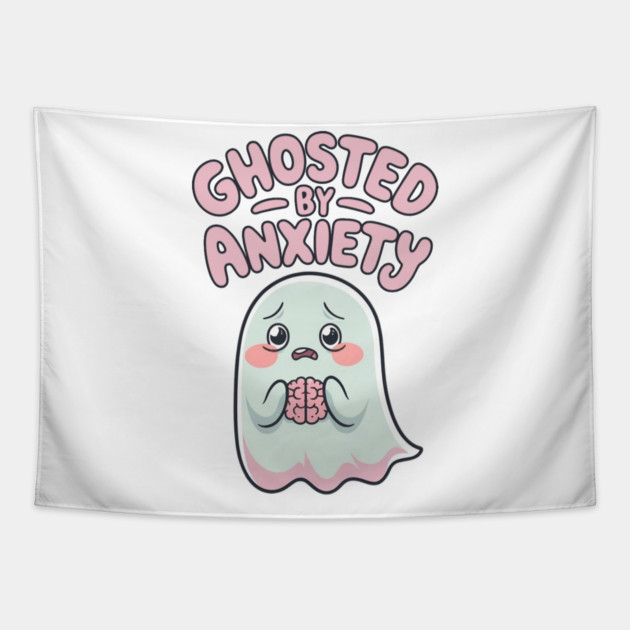 Ghosted by Anxiety Tapestry by Fauzi's Store