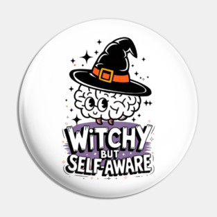 Witchy But Self-Aware Pin