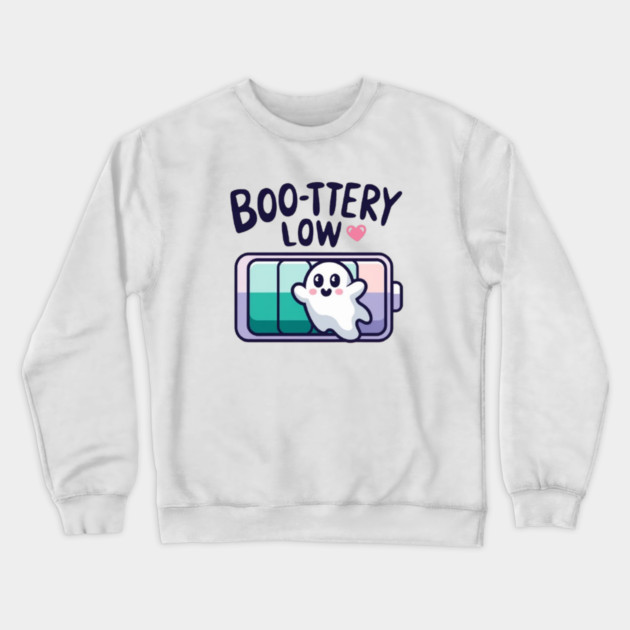 Boo-ttery Low Crewneck Sweatshirt by Fauzi's Store