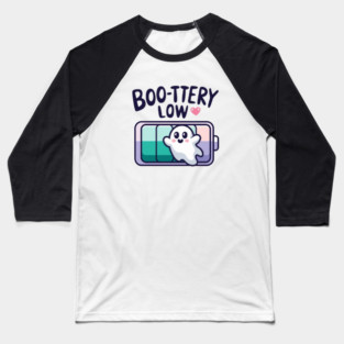 Boo-ttery Low Baseball T-Shirt