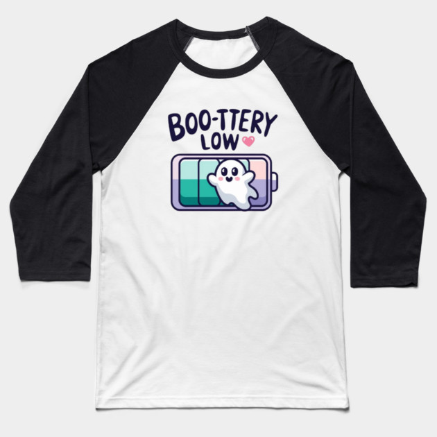 Boo-ttery Low Baseball T-Shirt by Fauzi's Store