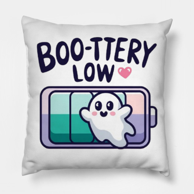 Boo-ttery Low Pillow by Fauzi's Store