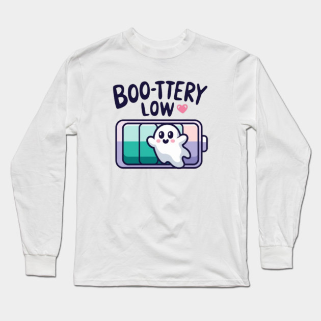 Boo-ttery Low Long Sleeve T-Shirt by Fauzi's Store