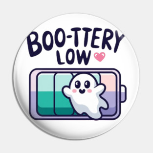Boo-ttery Low Pin