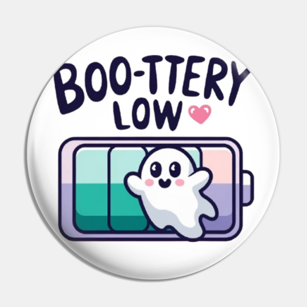 Boo-ttery Low Pin by Fauzi's Store