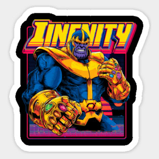 thanos Sticker