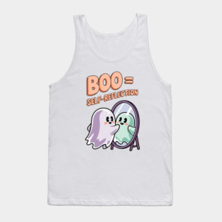 Boo = Self-Reflection Tank Top