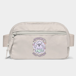 Spookily Self-Loving – Pastel Ghost Self Care Halloween Bag