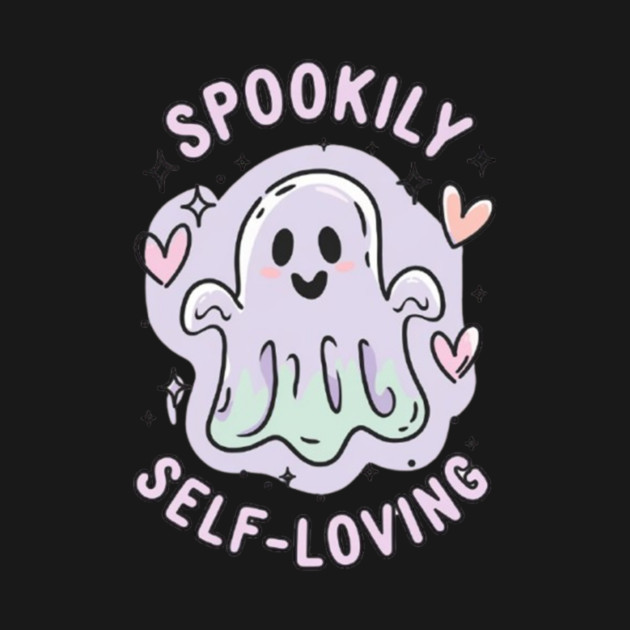 Spookily Self-Loving – Pastel Ghost Self Care Halloween by Fauzi's Store