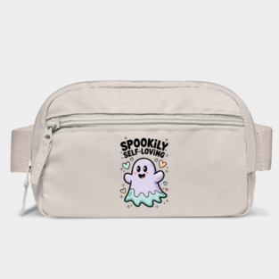 Spookily Self-Loving – Cute Kawaii Ghost Mental Health Bag