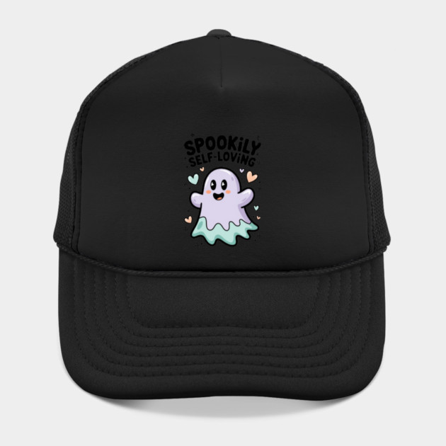 Spookily Self-Loving – Cute Kawaii Ghost Mental Health by Fauzi's Store