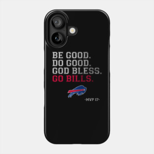 Vintage - Be Good Do Good God Bless Go Bills Phone Case