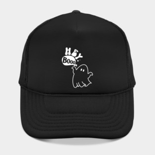 Hey Booo Cute Halloween Ghost Hat