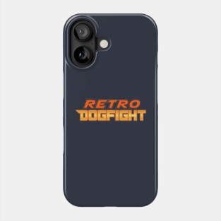 Retro Dogfight Logo Only Phone Case