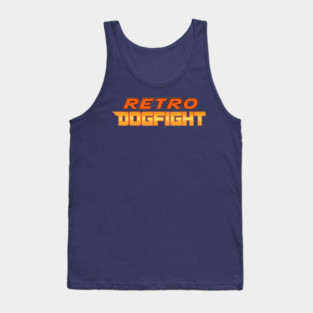 Retro Dogfight Logo Only Tank Top