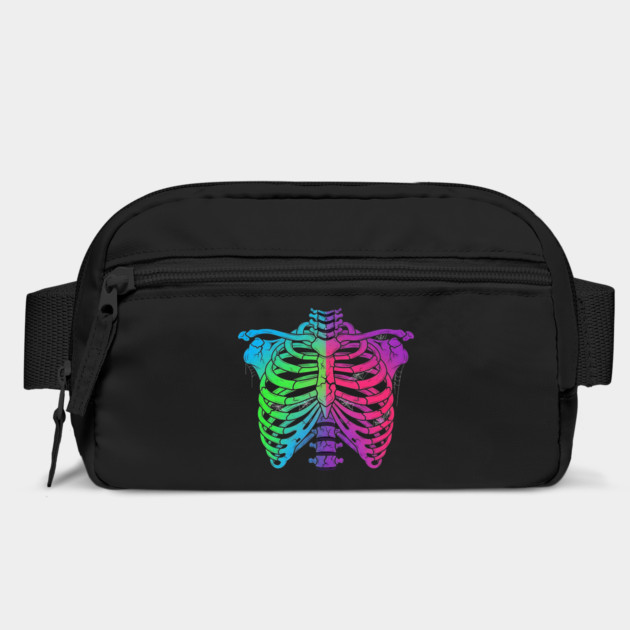 Rainbow Skeleton Ribcage Design by Designed By Marty