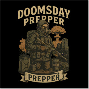 Doomsday prepper Posters and Art