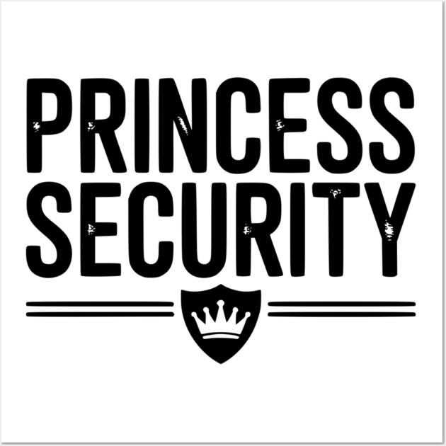 Princess Security Wall Art by Frank Ring