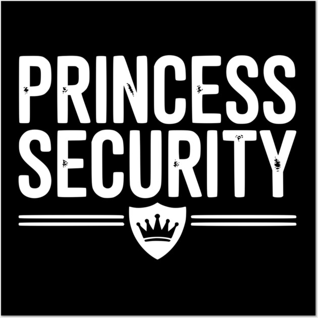 Princess Security Wall Art by Frank Ring