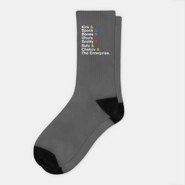 OG Roll Call Socks by trekgeeks
