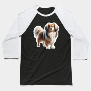Tibetan Spaniel Baseball T-Shirt