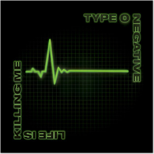 Type O Negative - letacser #11 Posters and Art