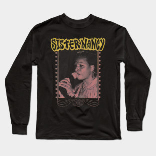 Sister Nancy Jamaican Dancehall Dj And Singer - slogari-design #2 Long Sleeve T-Shirt