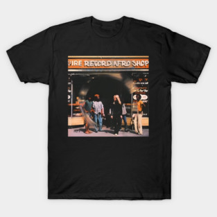 Pixies Record Afro Shop Band - slogari-design #4 T-Shirt