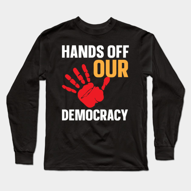 art hands off Long Sleeve T-Shirt by rachid's Store 4