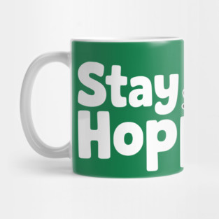 Stay Hoppy! Funny Frog Pun Mug
