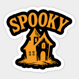Spooky Halloween Magnet