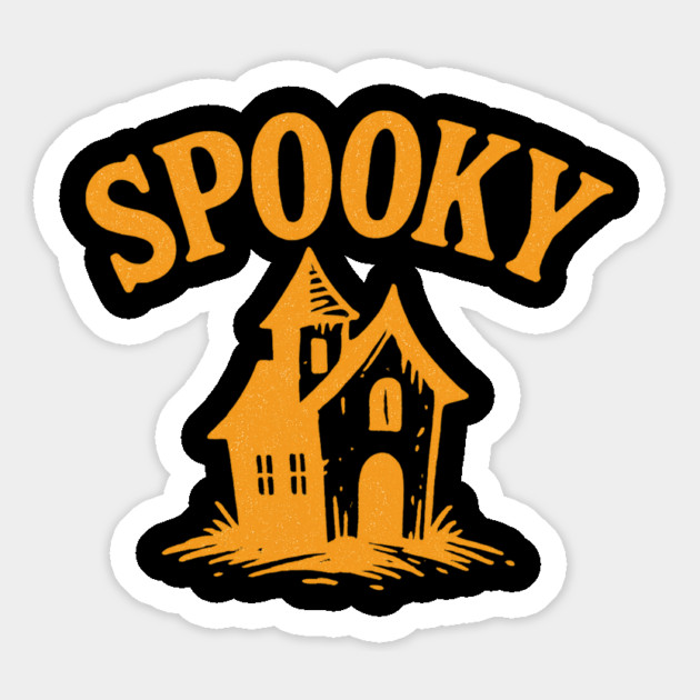 Spooky Halloween Magnet by DiffusArt