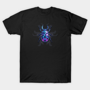 Cybernetic Insects – Futuristic Robotic Beetle T-Shirt