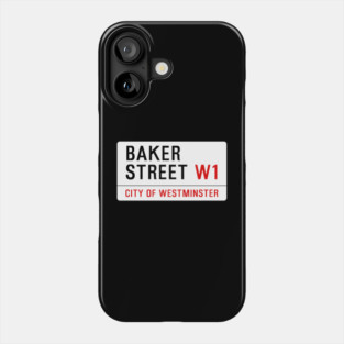 Baker Street Sign Phone Case