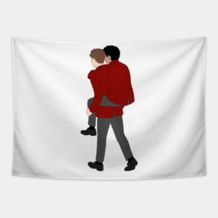 Simon and Wilhelm (Young Royals) Tapestry