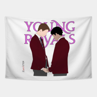 Simon and Wilhelm (Young Royals) Tapestry