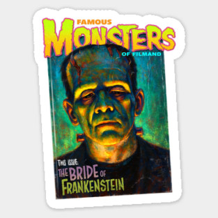 Famous Monsters Sticker