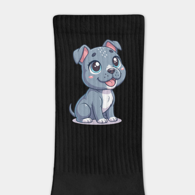 Cute American Blue Nose Pitbull Puppy Terrier by IamActiveDog